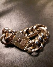 Armband  Massives Sterling Silber 925 Buddha To Buddha Schwer Designer Schmuck