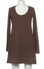BLAUMAX Kleid Damen Dress Damenkleid Gr. S Baumwolle Braun #ewgj5zh