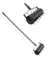 Rasenlüfter Aerifizierer Walze Rasenbelüfter Vertikutierer 435x235x1560mm