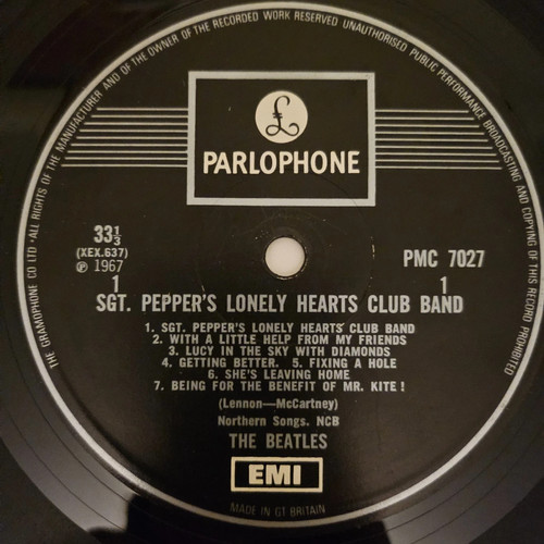 Beatles sgt pepper mega - pepper, rare