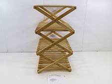 Bo-Camp Fitzroy Faltregal Bambus braun Campingregal Vorzeltregal