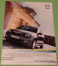 9. Mazda 2 Werbeanzeige Werbung Reklame 2004