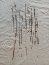 Viessmann H0 5 x Oberleitung Fahrdraht 20 - 27 cm lang