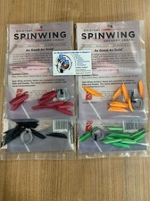 Spin Wing 1 3/4 Vane Spinwings Federn Bogenschießen Pfeile 50 Stück Klebeband