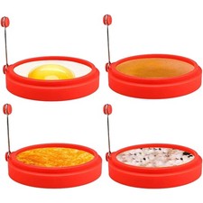 Eierform Set 4 Stück Silikon