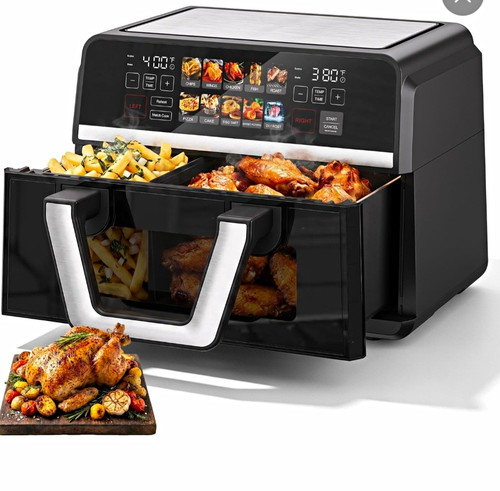 Quart airfryer dual zone - airfryer, dual-zone