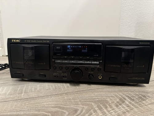 Teac w780r twin cassette - cassette, deck