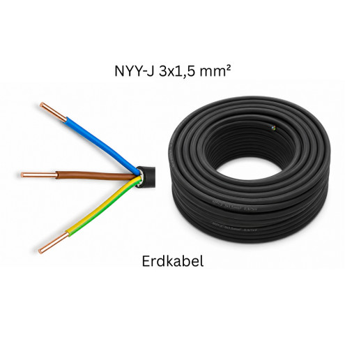 Nyy 3x1 25m u - nyy-j, 50m