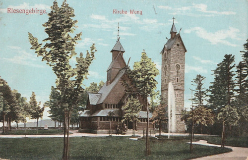 Kirche wang im - ak,