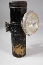 2. Weltkrieg alte Batterie F&M Fahrradlampe / Dienstrad - WWII