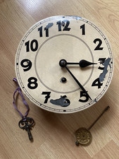 Alte küchenuhr mit - küchenuhr, pendel