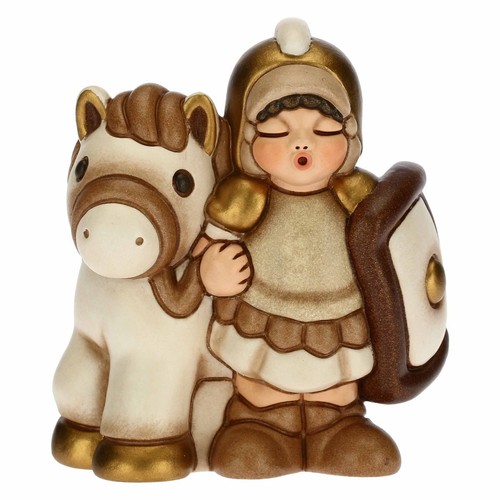 Thun soldat mit pferd - -,