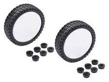 2x Rasenmäherrad Rad 180mm