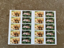 Markenheft Tierkinder Igel Fuchs 20 x  0,60€  postfrisch