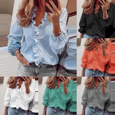 Übergröße Damen V-Neck