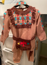 Kostüm Fasching Verkleidung Indianer Gr. 104 NEU