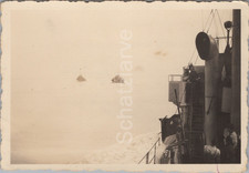 Foto, Vorpostenboot V 1507 im Geleitzug von Le Havre aus (MJ-41)1025