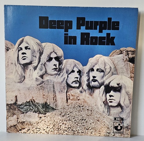 Deep purple rock - deep, in