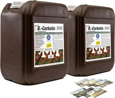20L B-Carbolin Holzlasur + 1 GRATIS KOVA Bildmagnet! Öl Holzfarbe 2x 10L Lasur