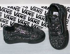 Vans OLD SKOOL ZIP K'S Canvas Kinder Schuhe Sneaker Gr 21 Metallic Leopard Schwa