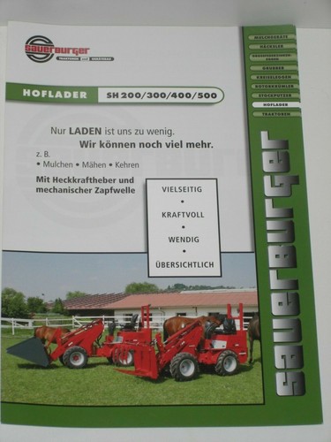 Sauerburger hoflader prospekt - sauerburger,