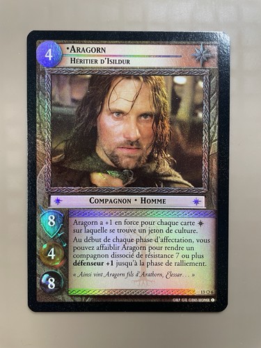 Lotr tcg aragorn heir - aragorn, of