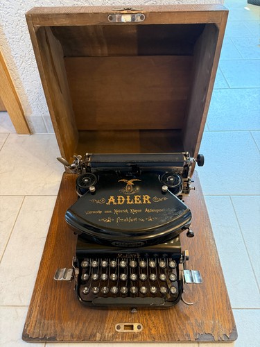 Adler holzkoffer - 7,