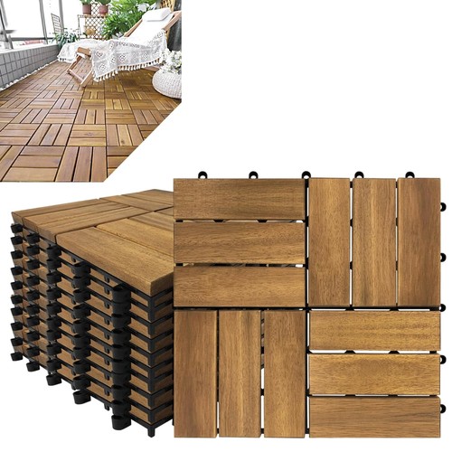 Holzfliesen akazien holz - holz, 30x30