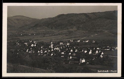Ansichtskarte sulzbach murr - ansichtskarte, /murr