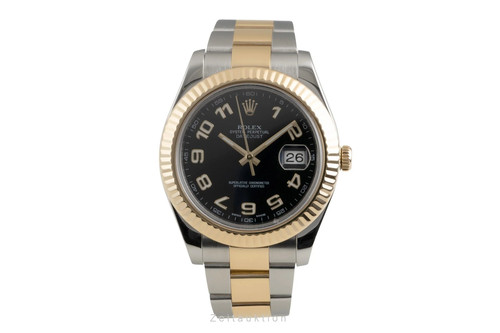 Rolex datejust black - datejust, arabic