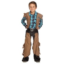 Kinder Cowboy Kostüm (Weste &