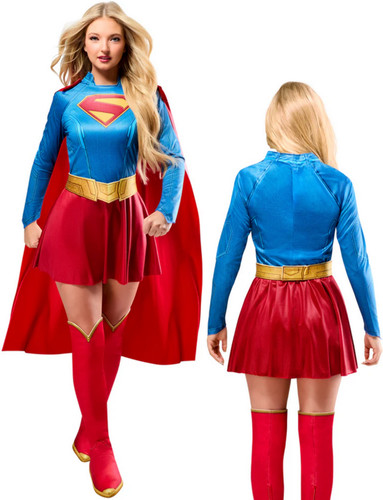 Supergirl deluxe damen - supergirl,