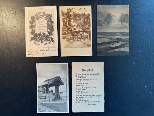 Antike postkarten konvolut - antike,