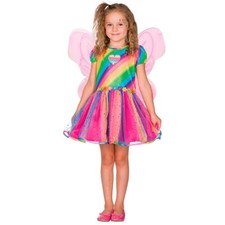Kleid Regenbogenfee Karneval