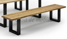 Massivholz Sitzbank 180
