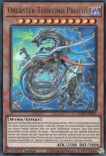 YuGiOh Oberster Todfeind Protos (V.2) RA03-DE023 Ultra Rare Deutsch Neu 1st