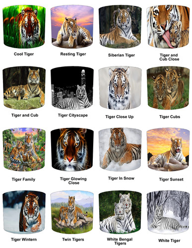 Tiger lampenschirme - tiger,