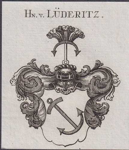 Lüderitz wappen coat arms - lüderitz,