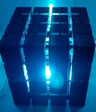 3D Druck LED Würfel Lampe –