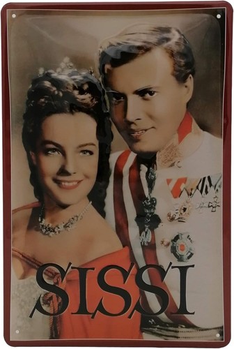 Geprägtes blechschild sissi - blechschild,