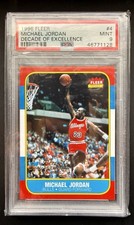 Michael Jordan #4 1996 Fleer Decade of Excellence PSA 9 – Rare Investment Card