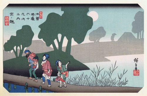 Hiroshige eisen kisokaido - hiroshige/eisen,