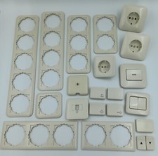 GIRA altes Standardprogramm cremeweiß 68mm *NEU gebraucht* einzeln wählbar #39#