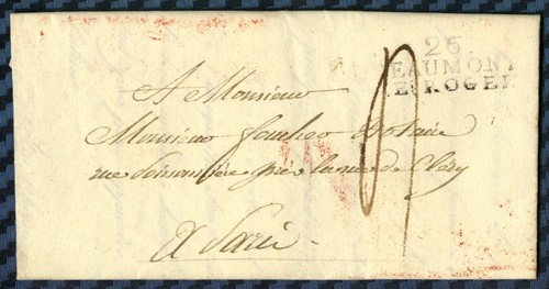 Brief von beaumont le roger - brief, beaumont-le-roger