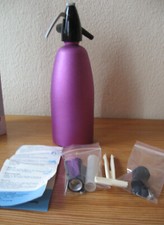 Autosyphon  Lehel Partysyphon lila DDR Heimsprudler