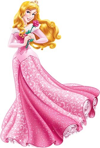 Prinzessin aurora wandbild - prinzessin,