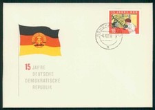 DDR FDC 1964 FORSCHUNG