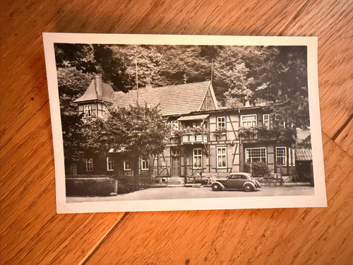 Alte postkarte gast und - alte,