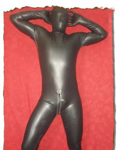 Latex rubber catsuit - latex,