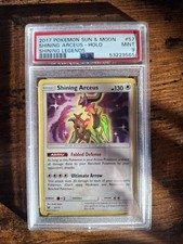 Pokemon SHINING ARCEUS / 2017 Shining Legends / PSA 9 MINT / ENG